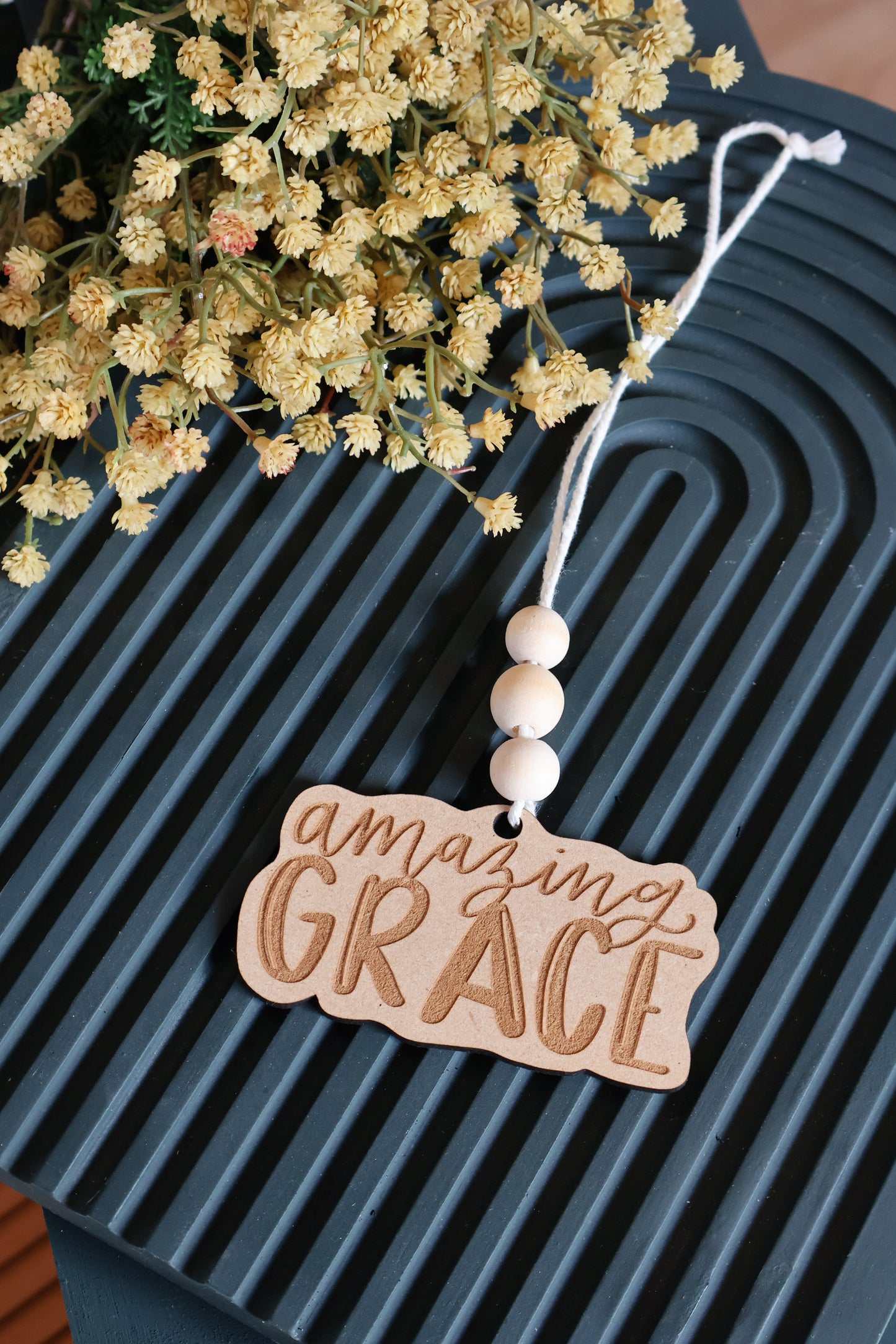 'Amazing Grace' Car Charm