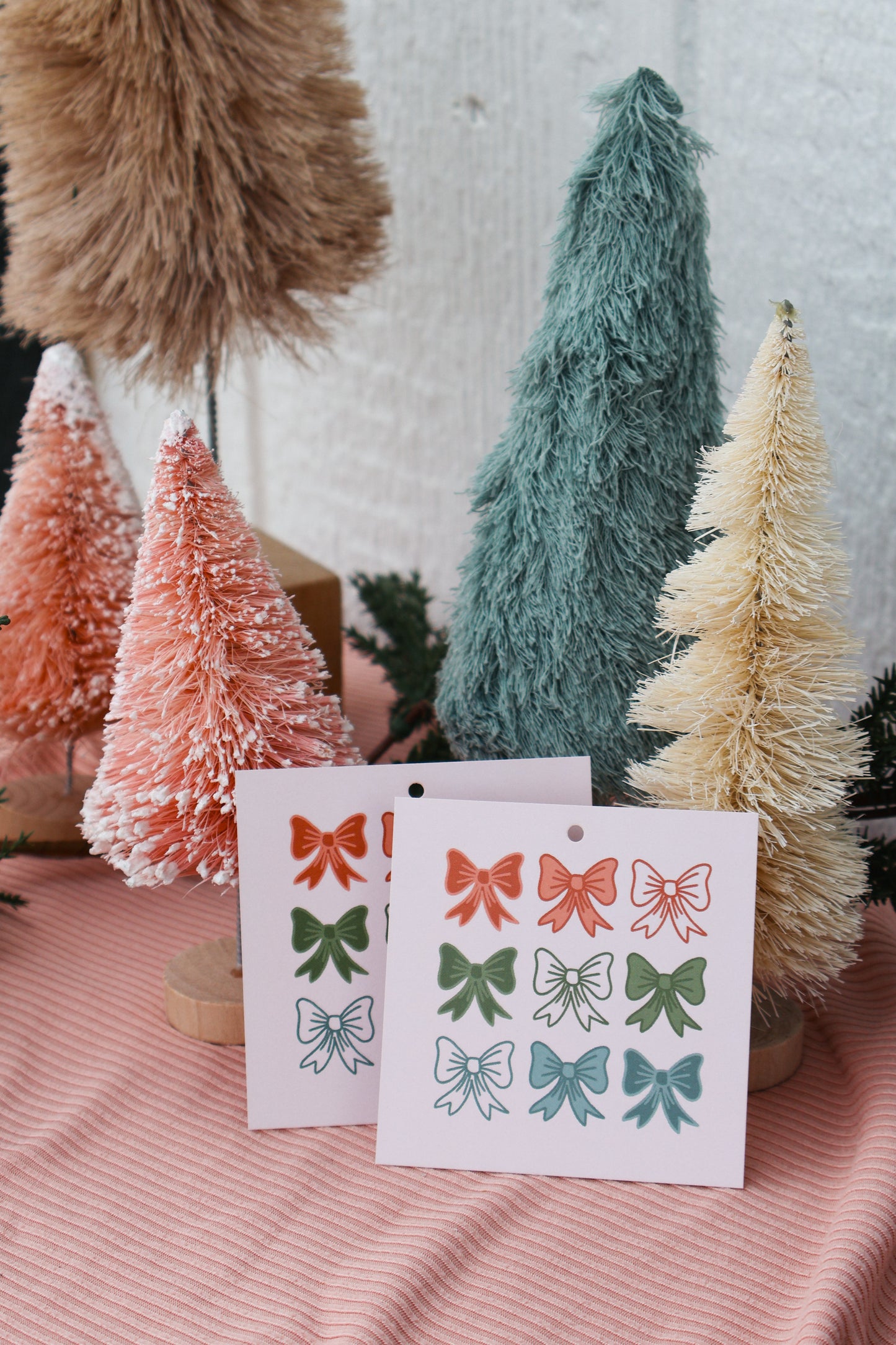 'all tied up' GIFT TAG SET