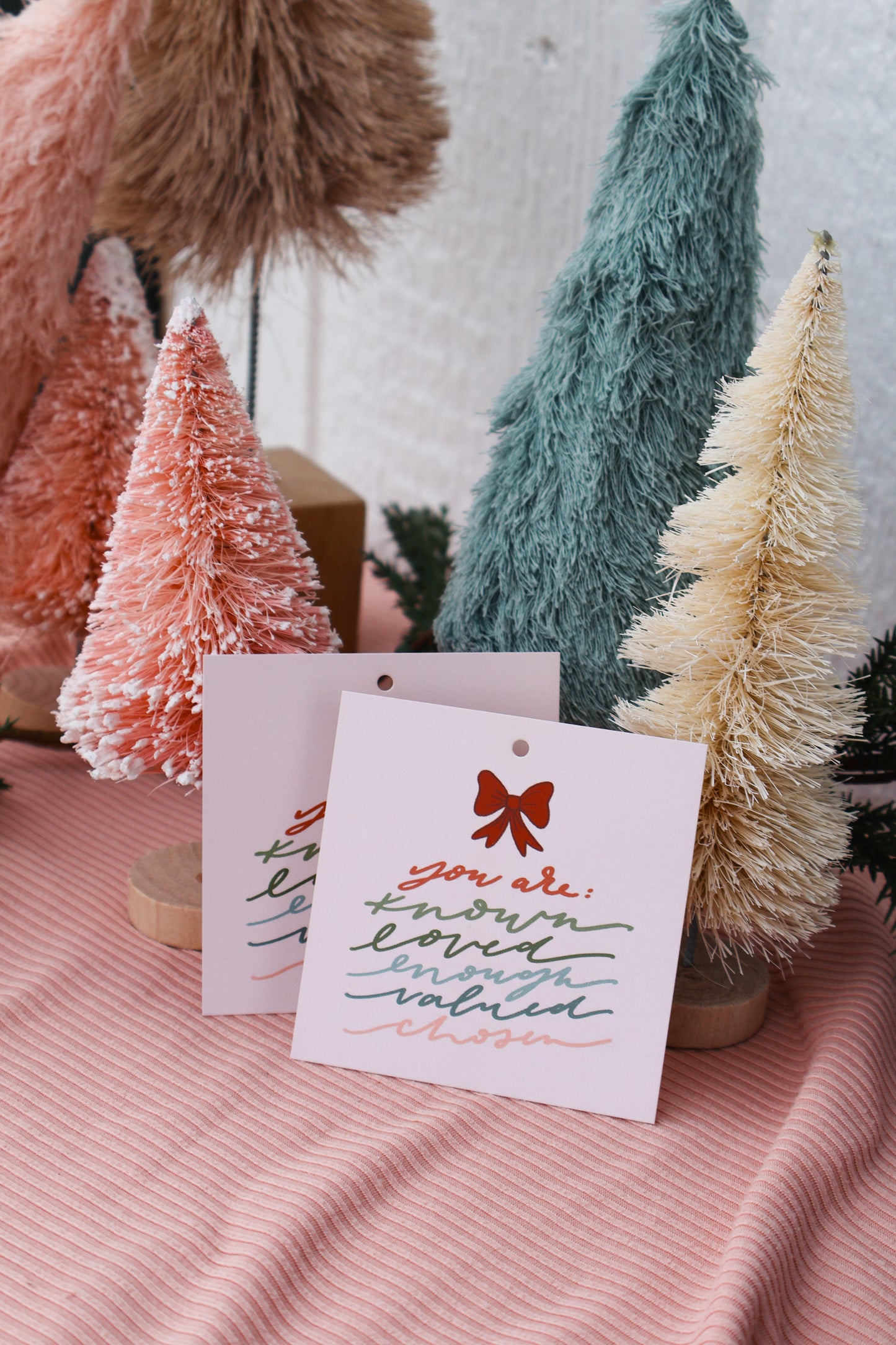 'all tied up' GIFT TAG SET