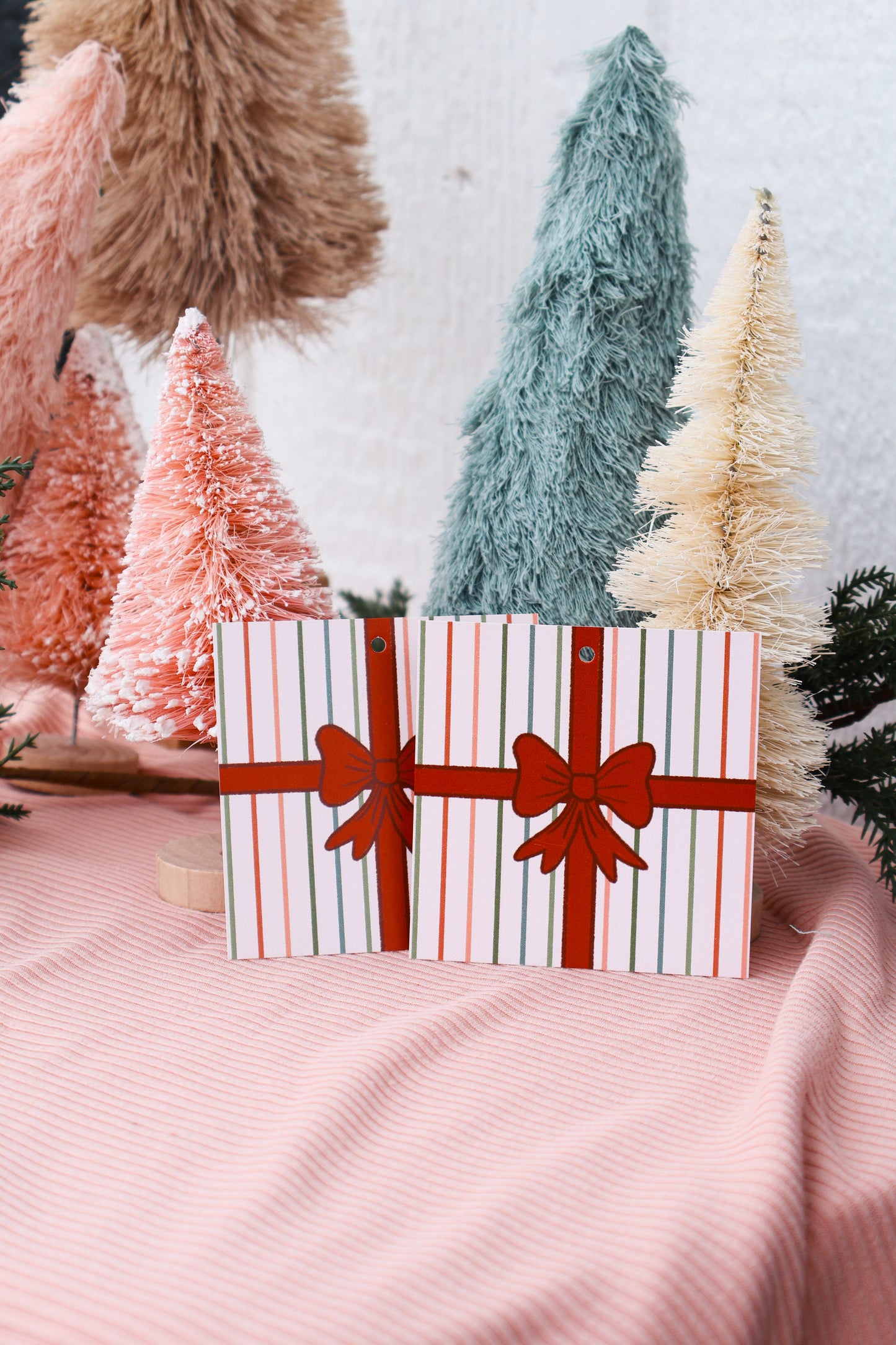 'all tied up' GIFT TAG SET