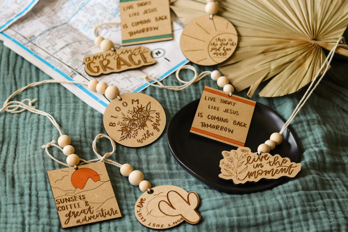 'Amazing Grace' Car Charm