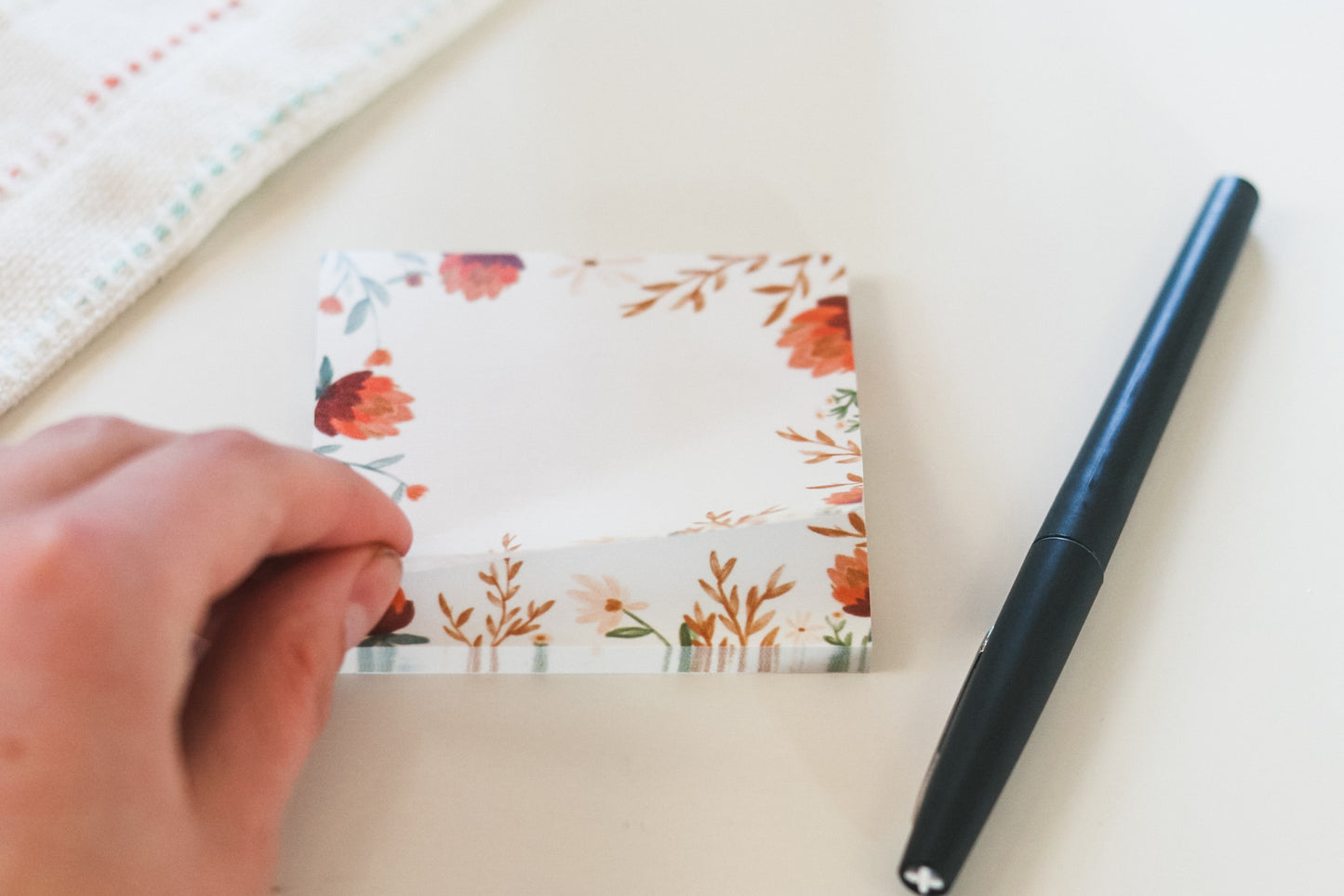 'Daisy' Floral Post-it® notes