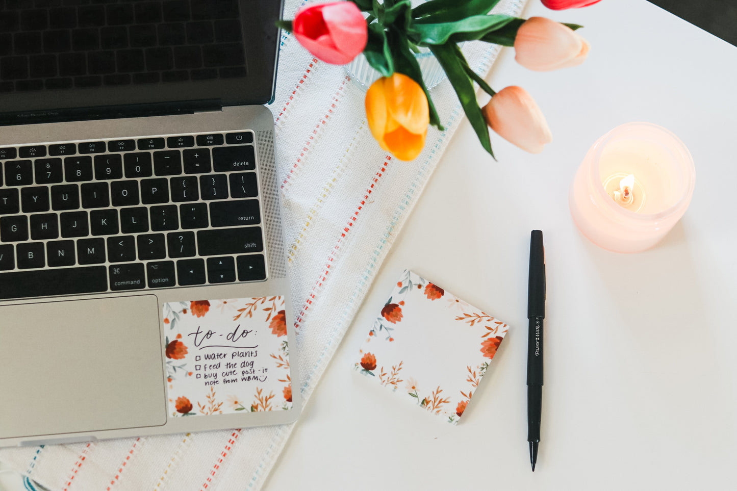 'Daisy' Floral Post-it® notes