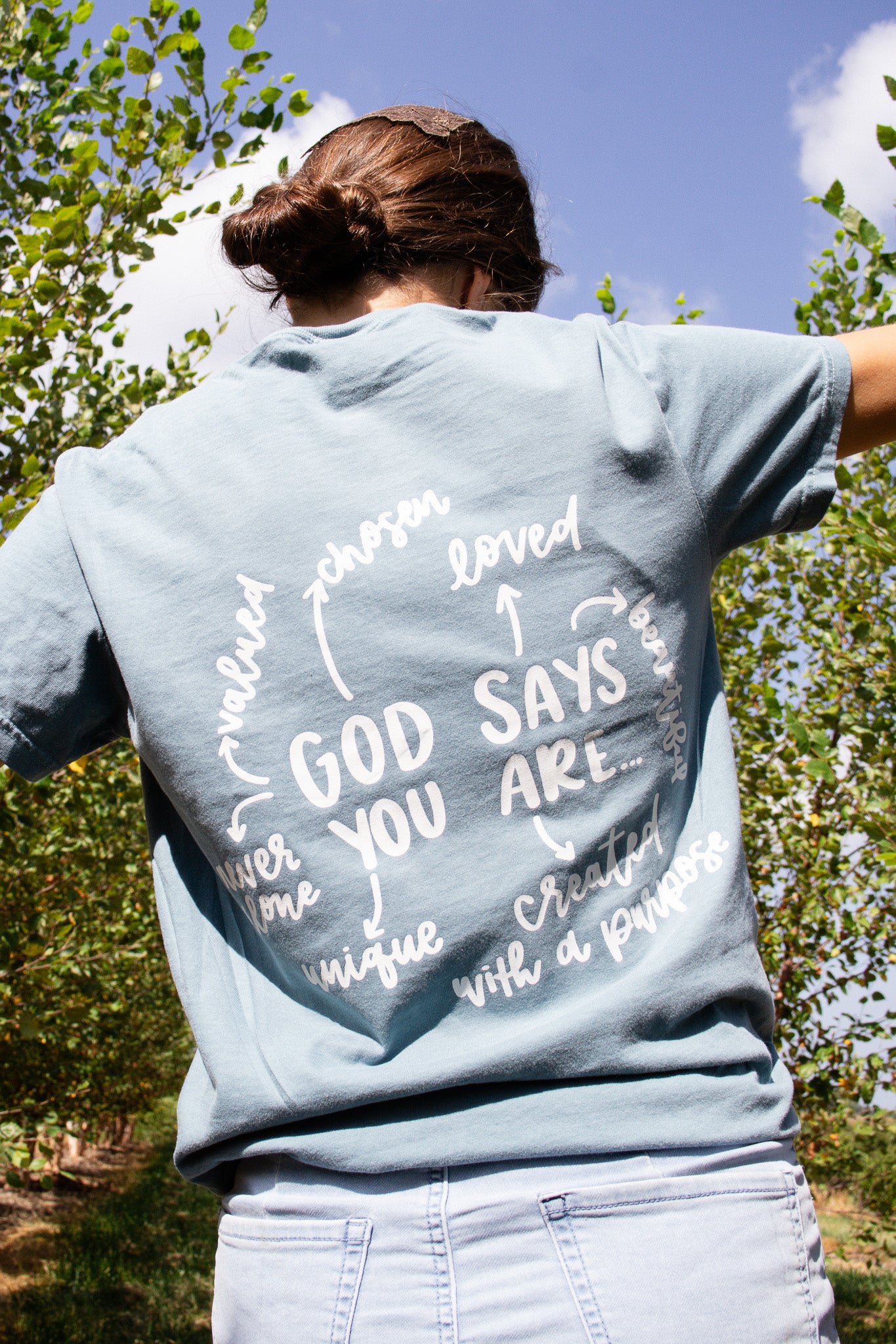 God Says You Are | tee