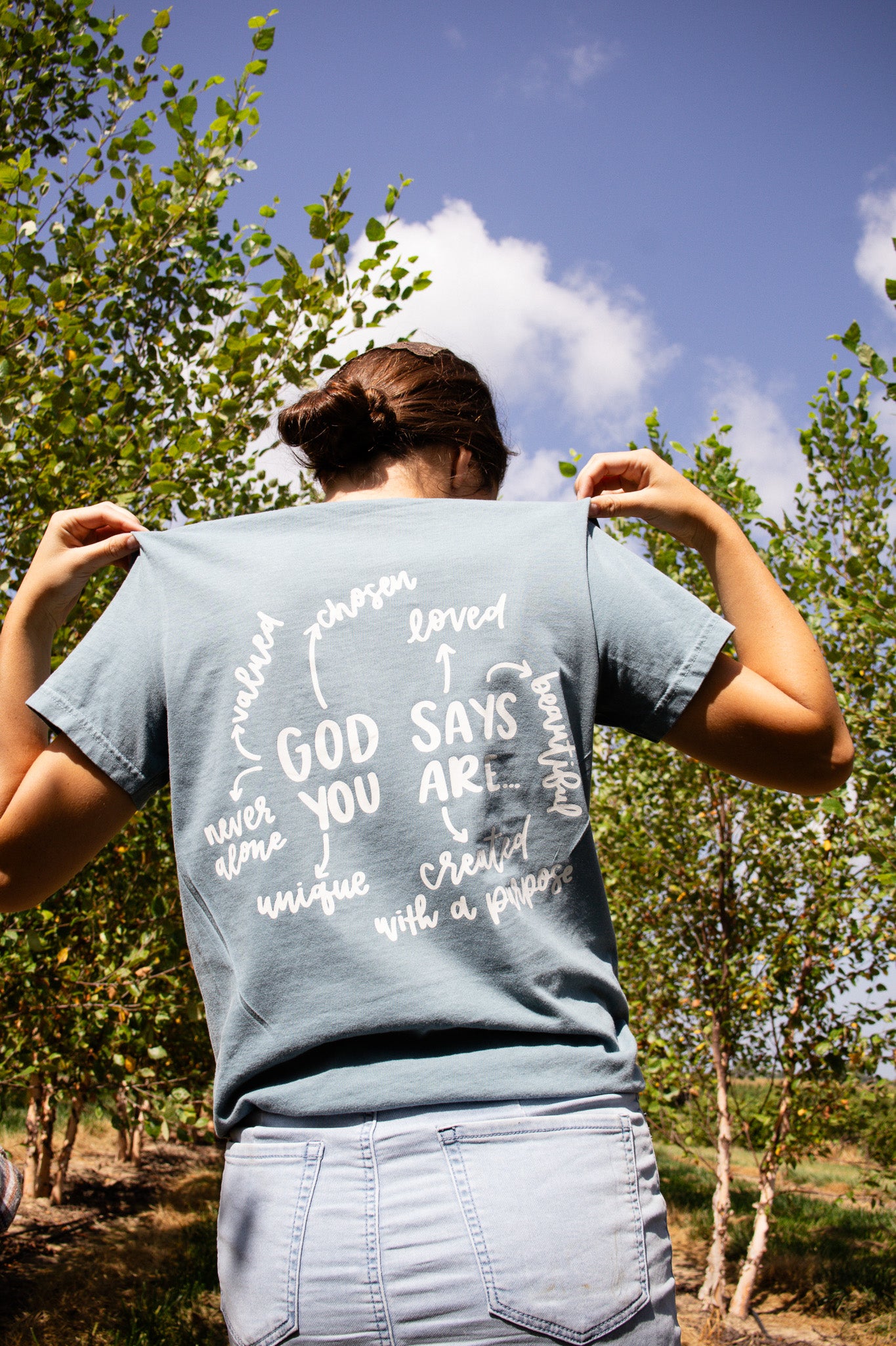 God Says You Are | tee