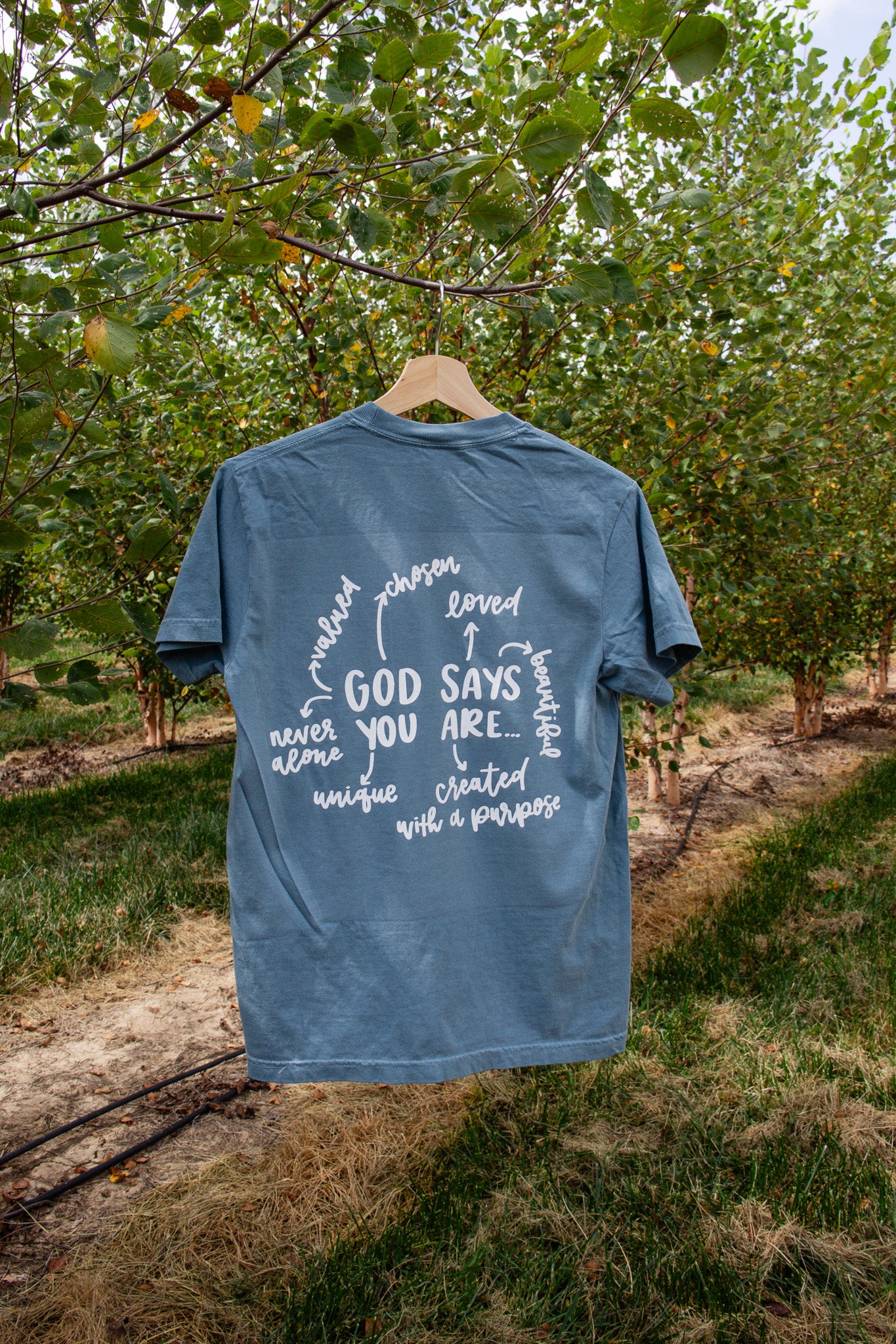 God Says You Are | tee