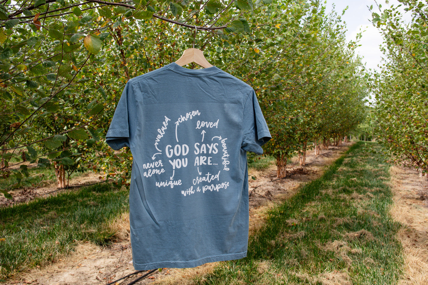 God Says You Are | tee