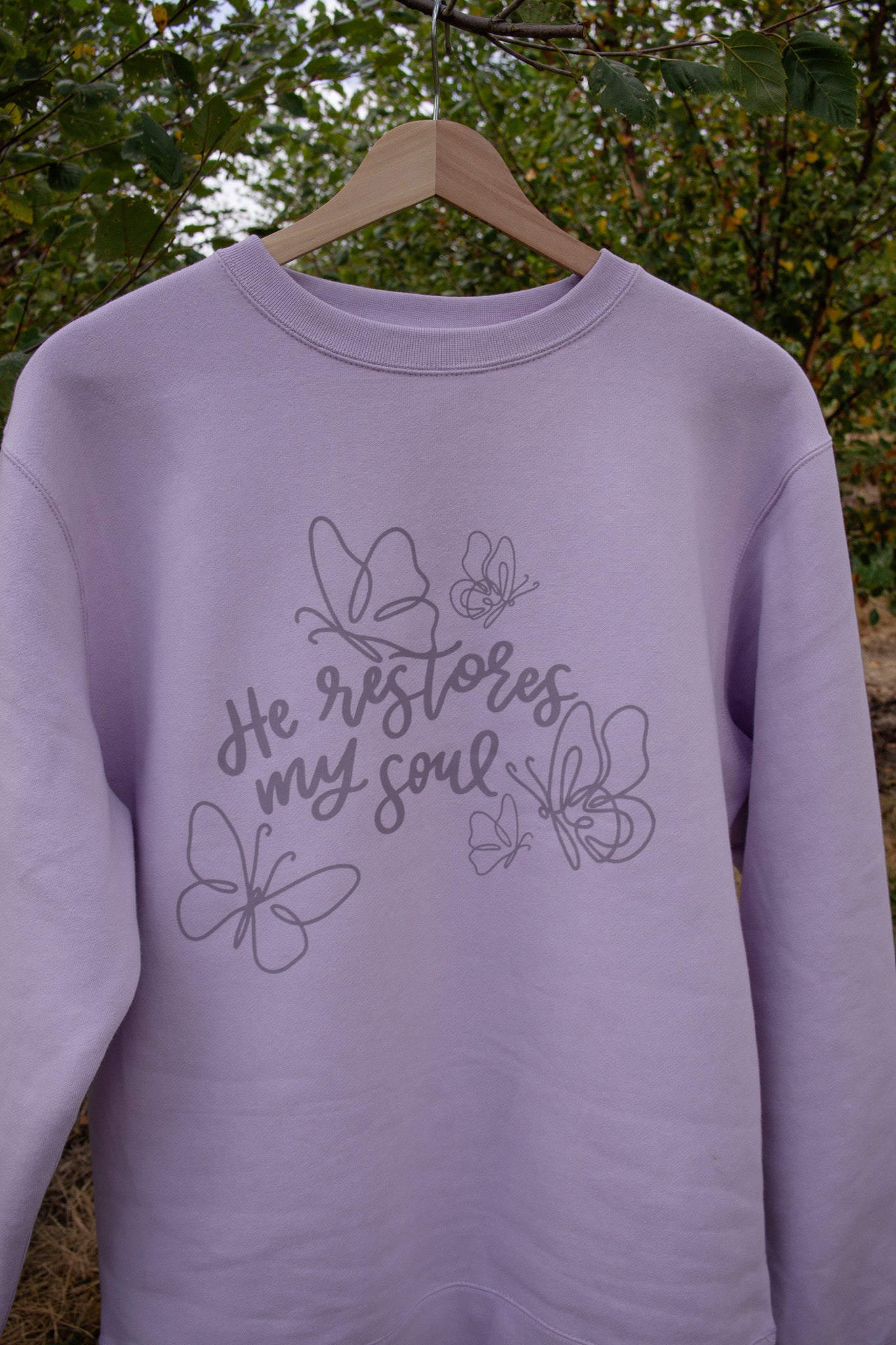 He Restores My Soul | crewneck
