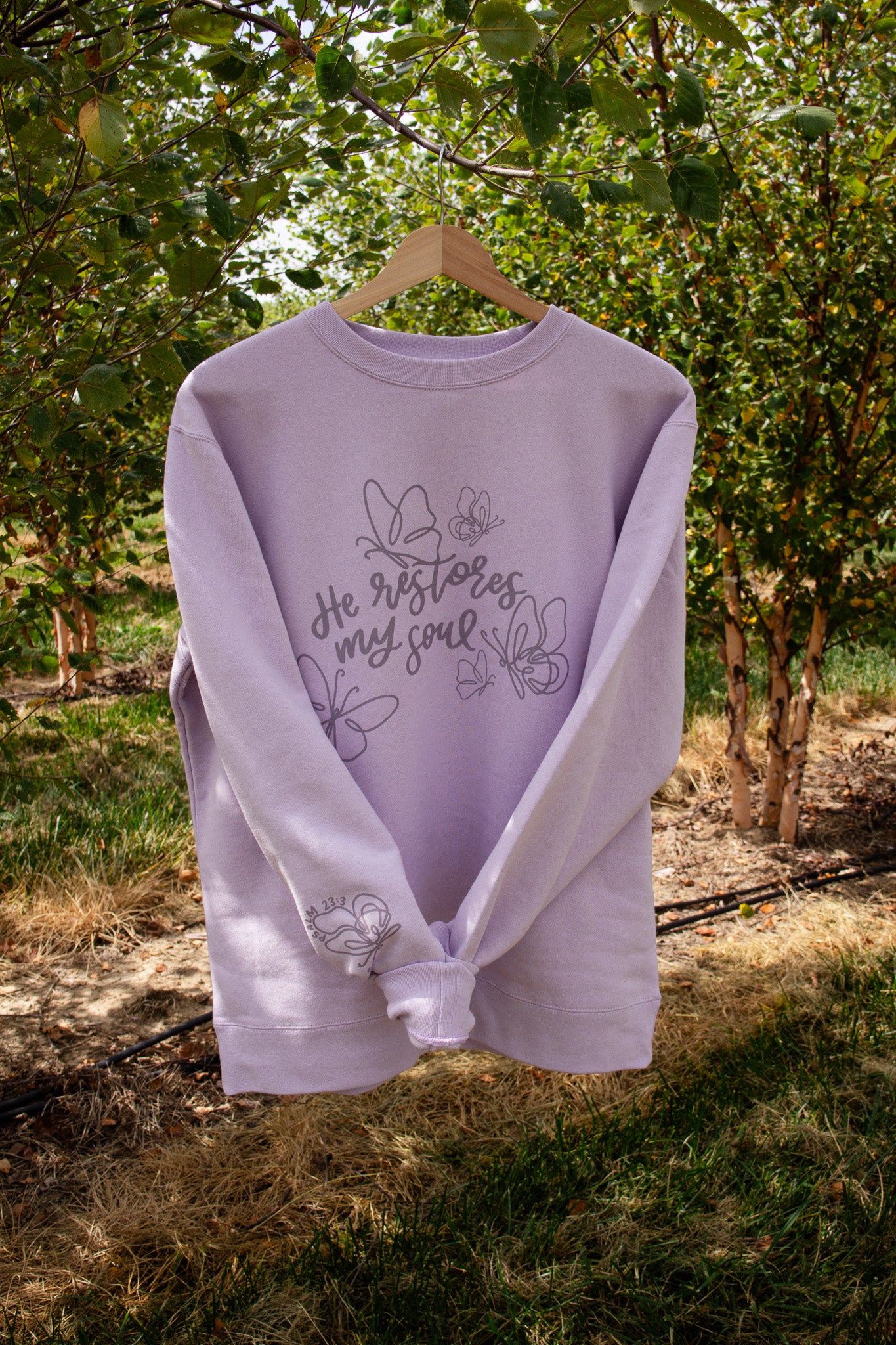 He Restores My Soul | crewneck