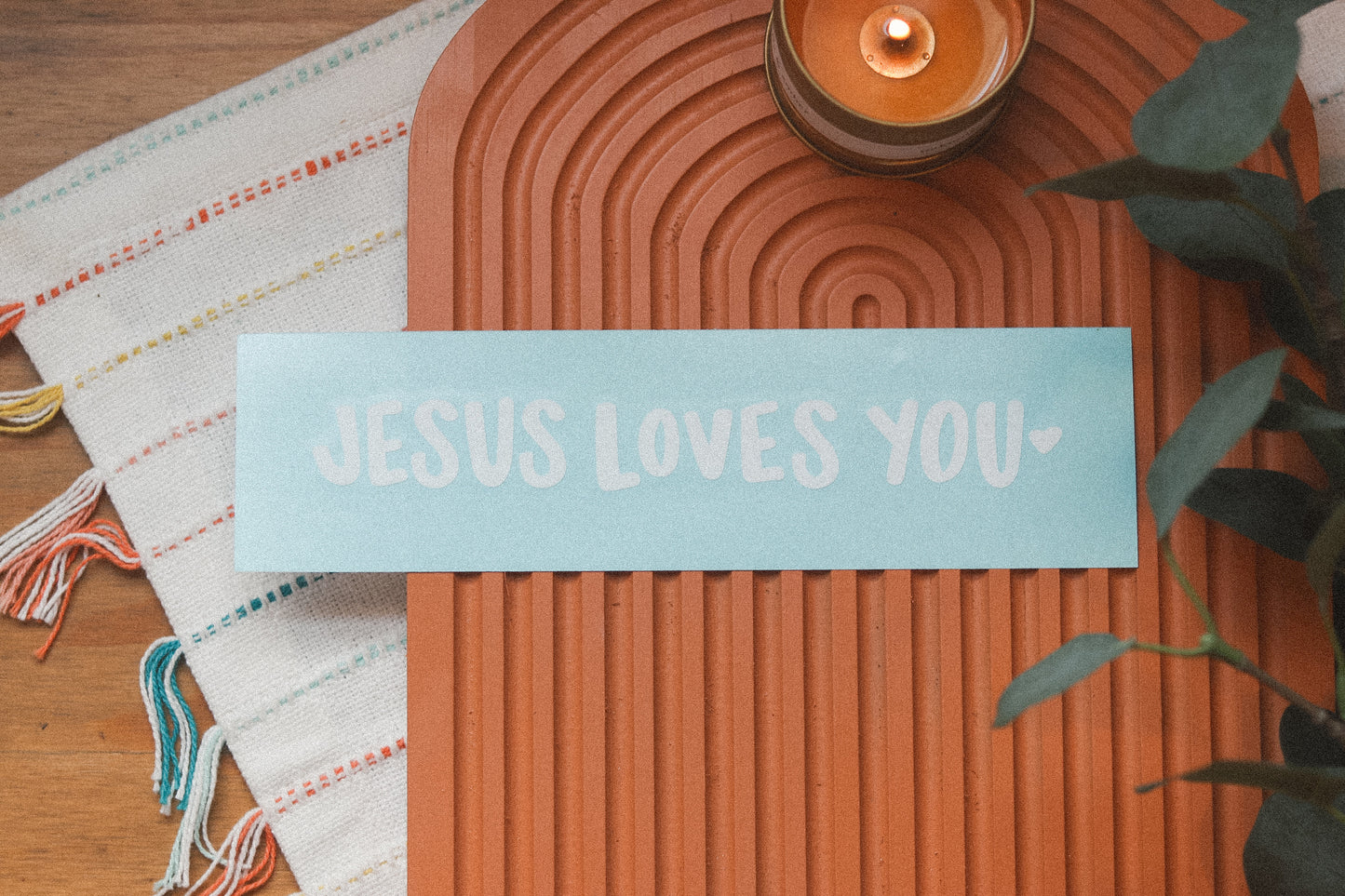 Jesus Loves You | Mirror Decal