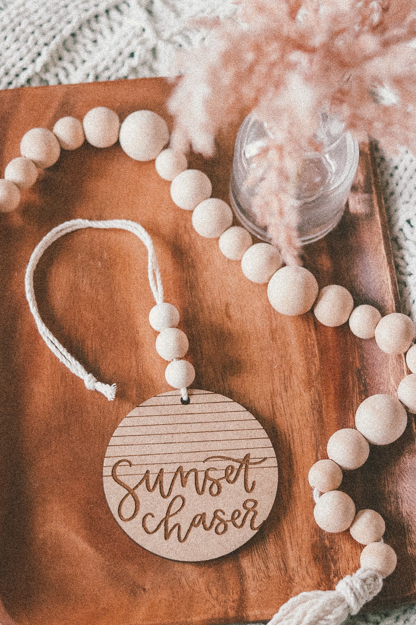 'Sunset Chaser' Car Charm