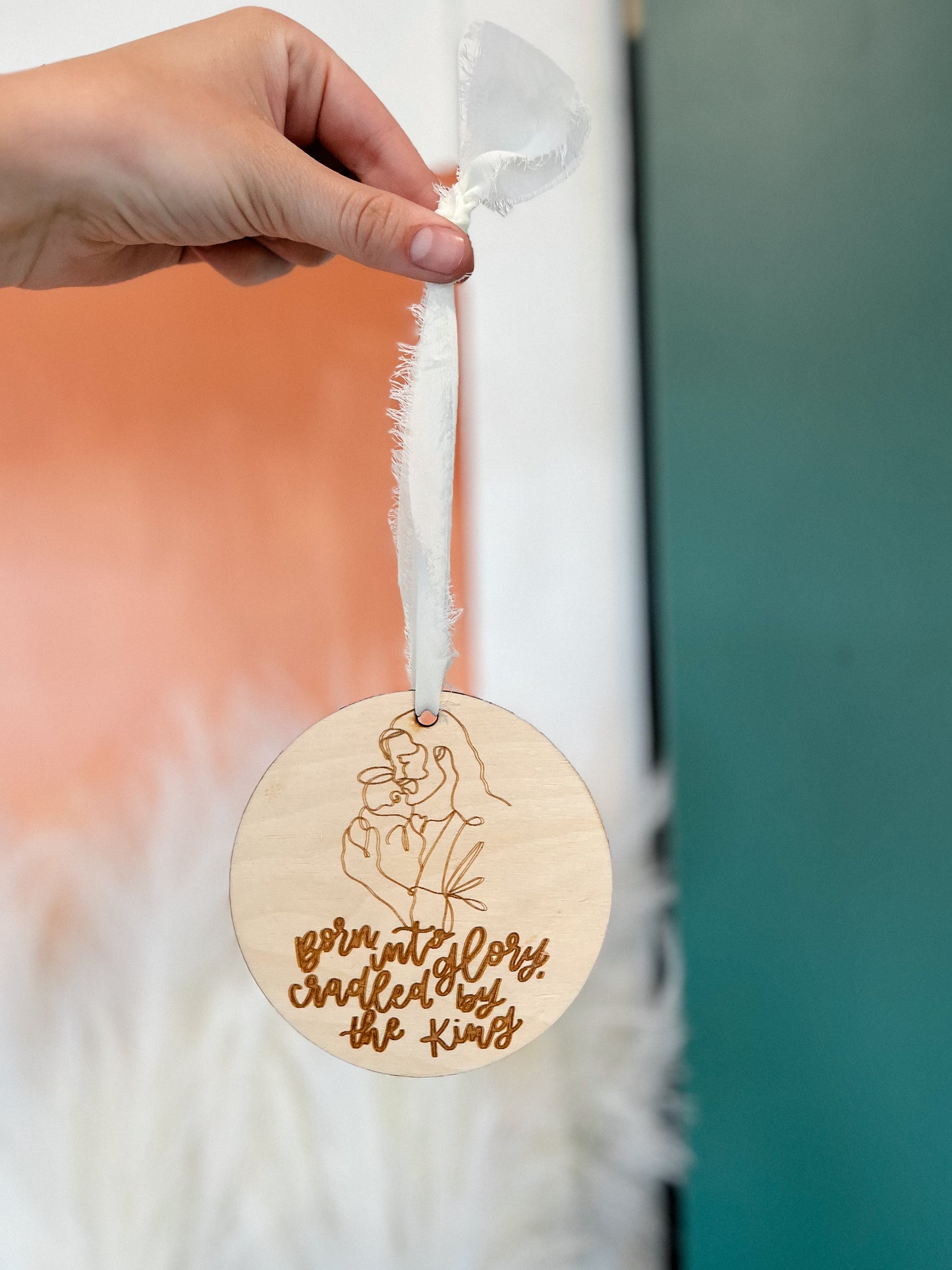 Born into Glory | Infant Loss Ornament