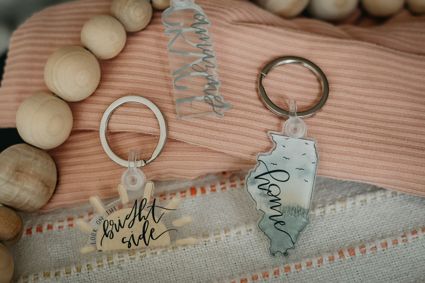 "Amazing Grace" acrylic keychain