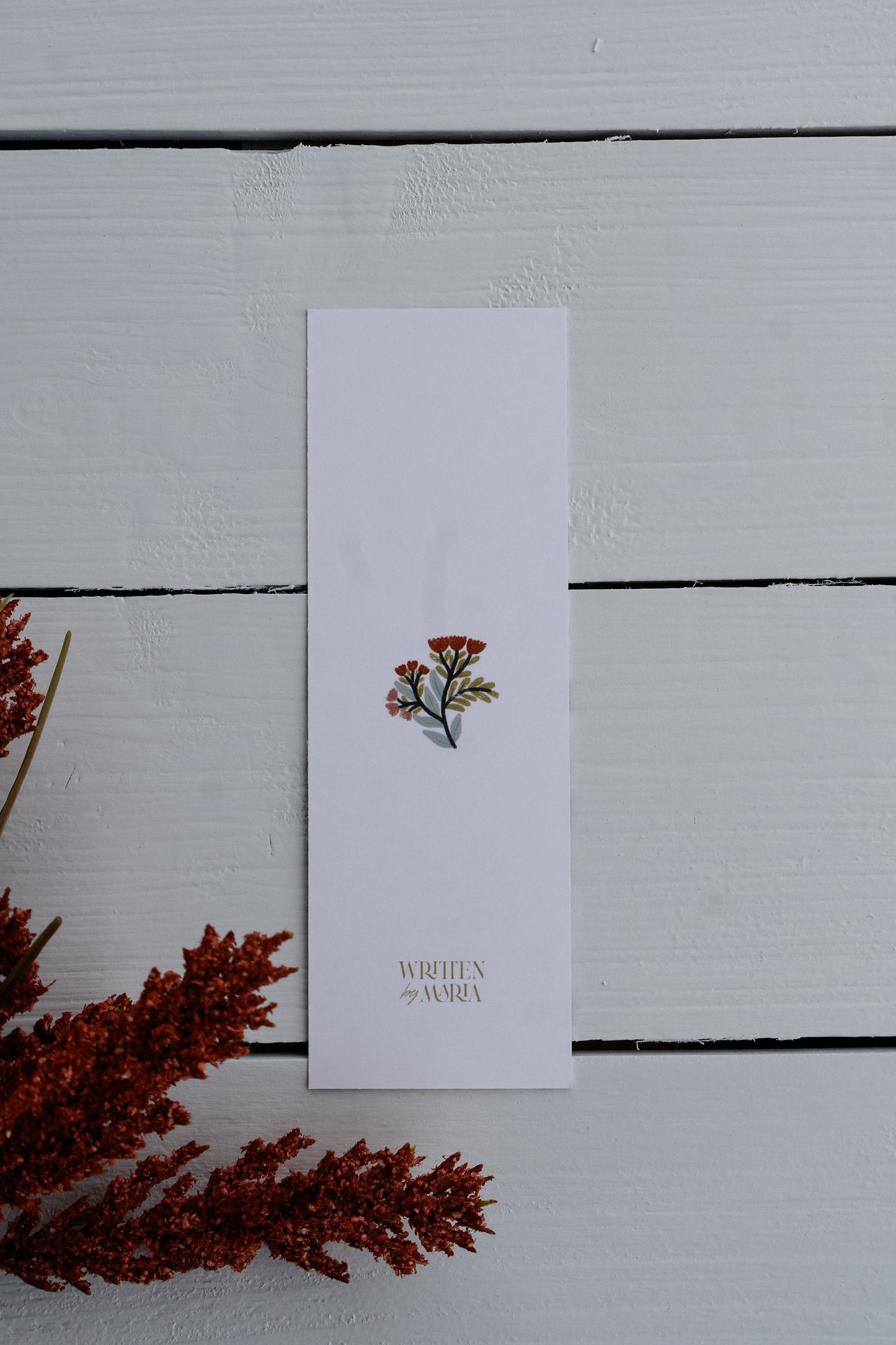 Heirloom Florals | bookmark