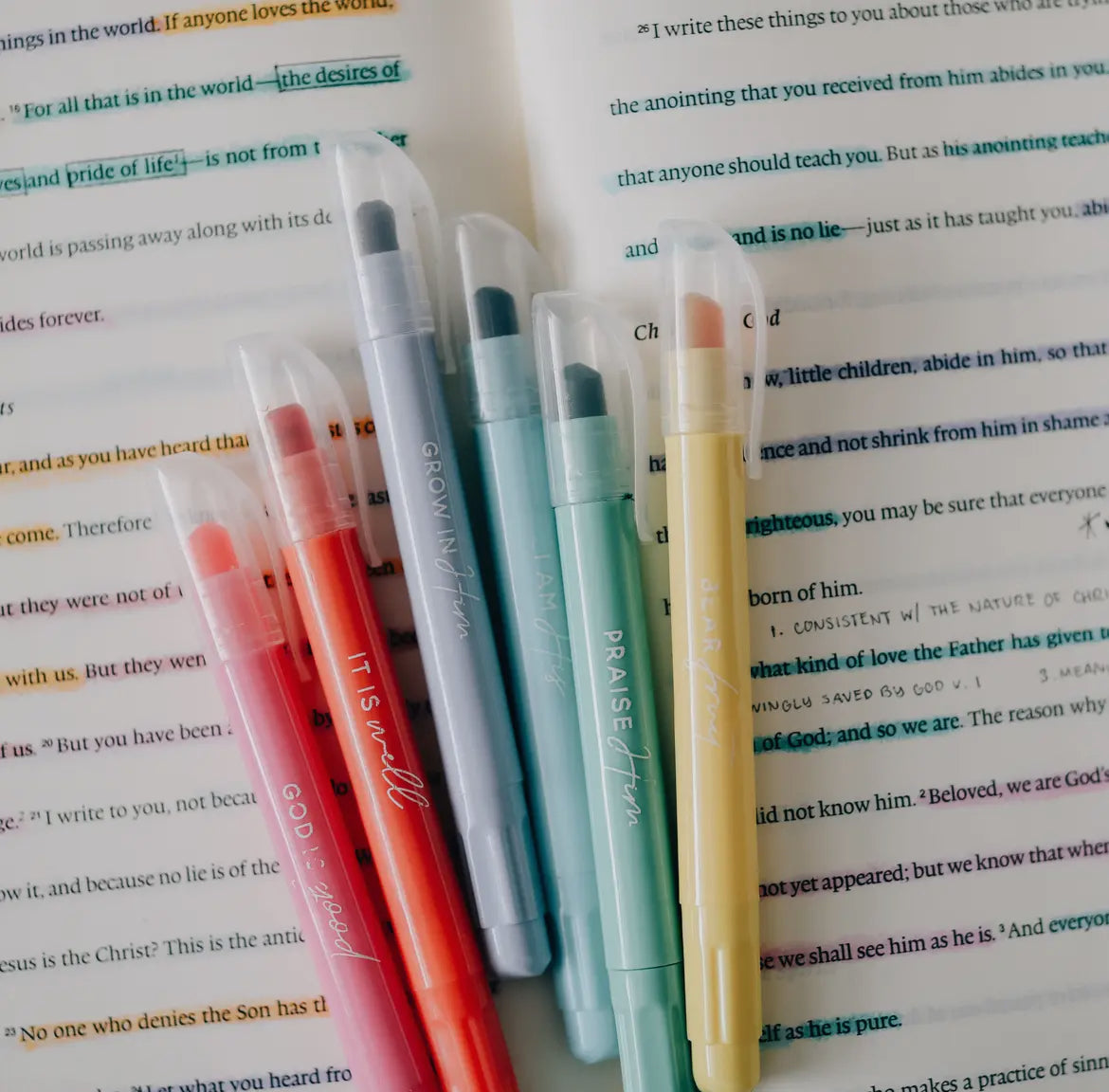 Pastel Bible Highlighters