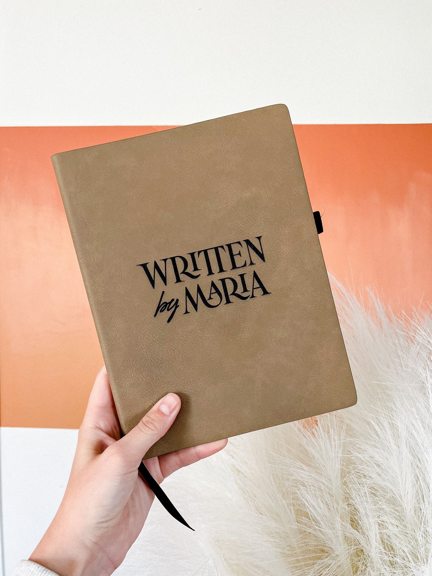 Custom Logo Leather Notebook