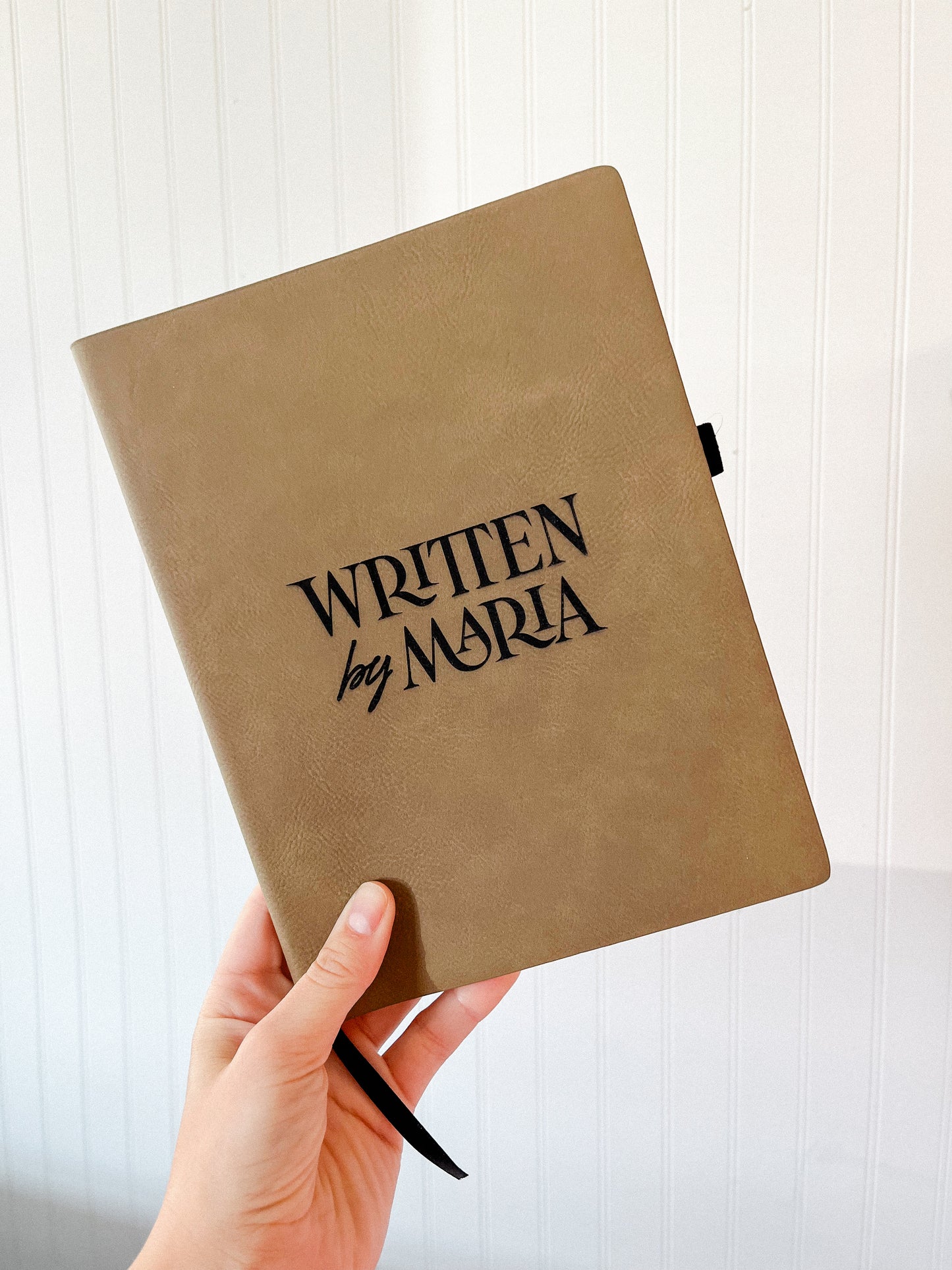 Custom Logo Leather Notebook