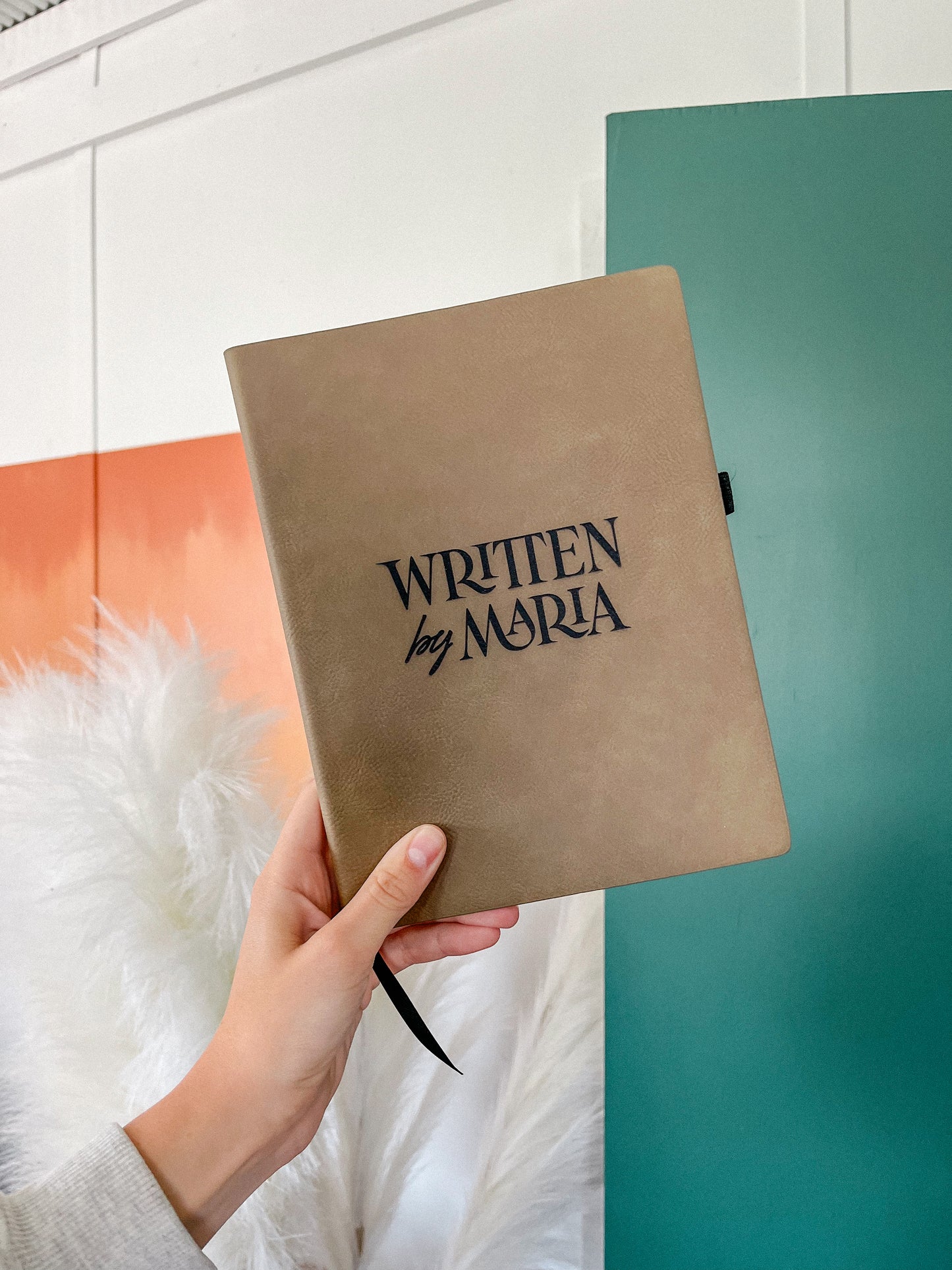 Custom Logo Leather Notebook