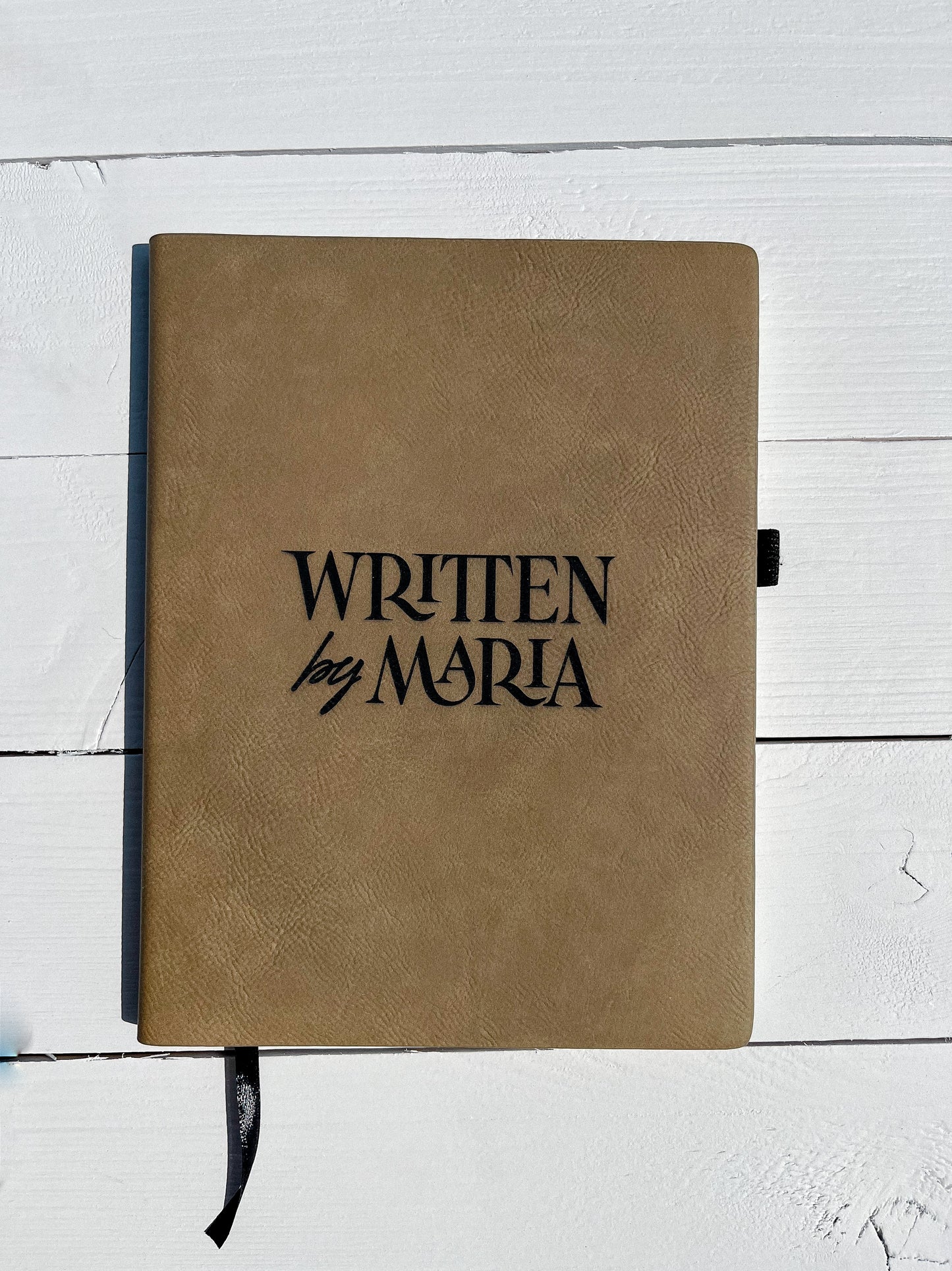 Custom Logo Leather Notebook
