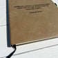 Custom Bible Verse Leather Notebook