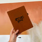 And if Not | leather journal notebook
