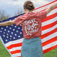 Freedom in Christ | handlettered t-shirt