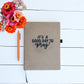 Good day to pray | leather notebook