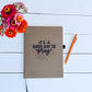 Good day to pray | leather notebook