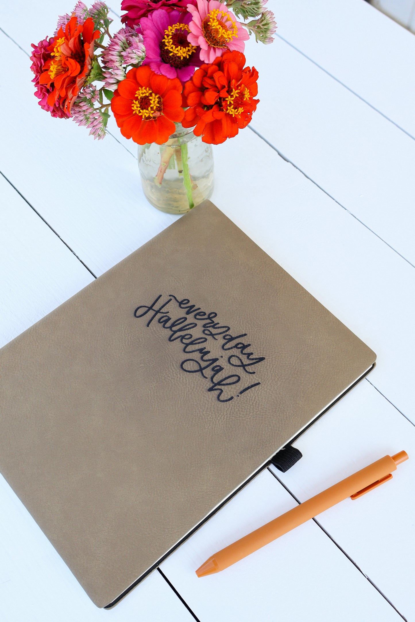 Everyday Hallelujah | leather notebook