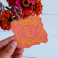 What a friend | sticker
