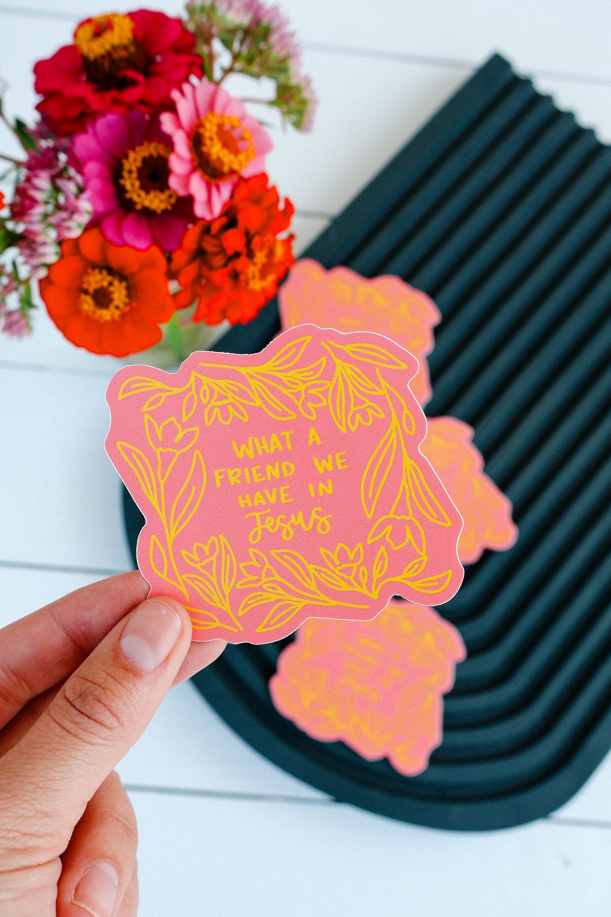 What a friend | sticker