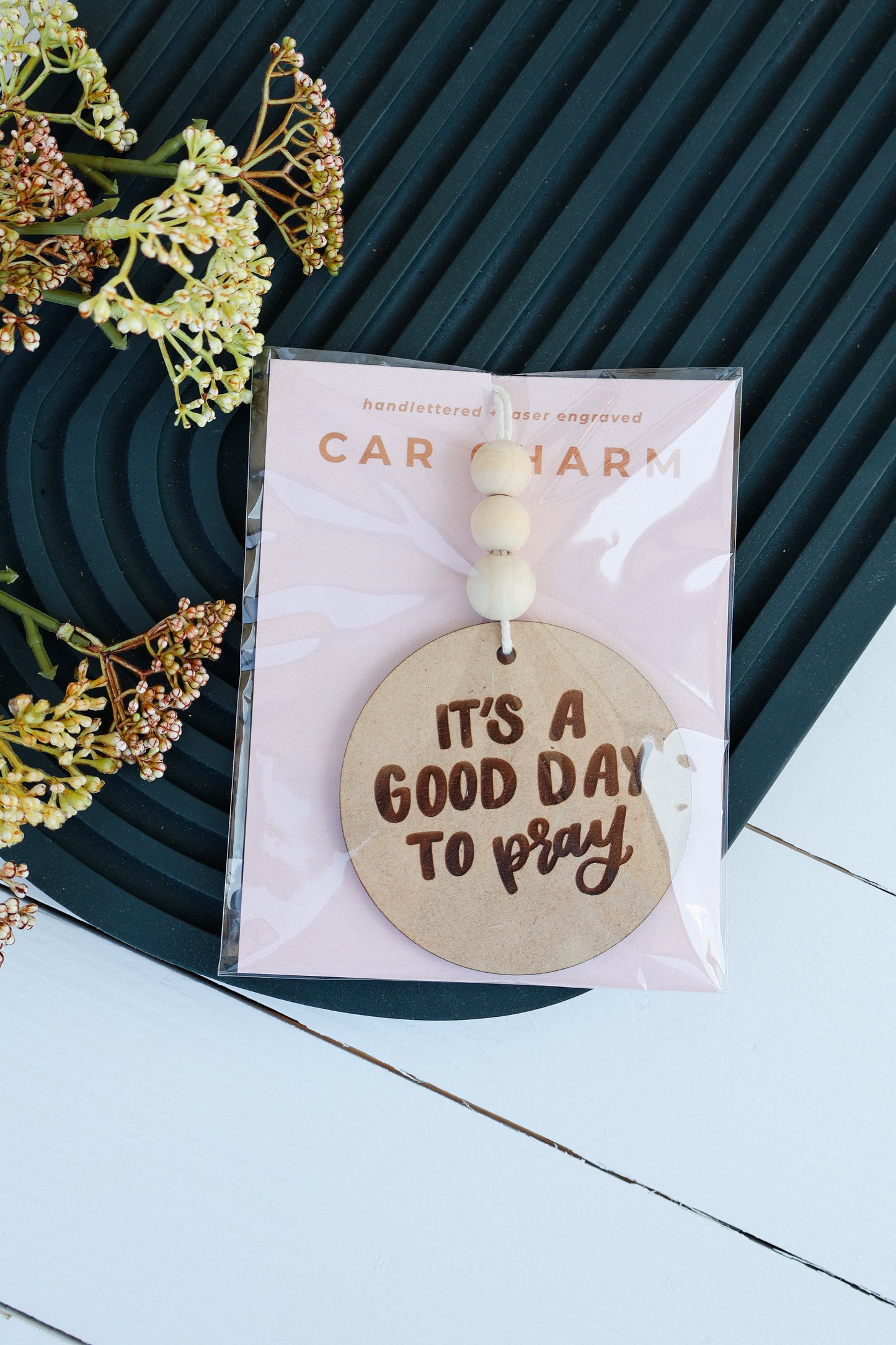 Good day to pray | car charm
