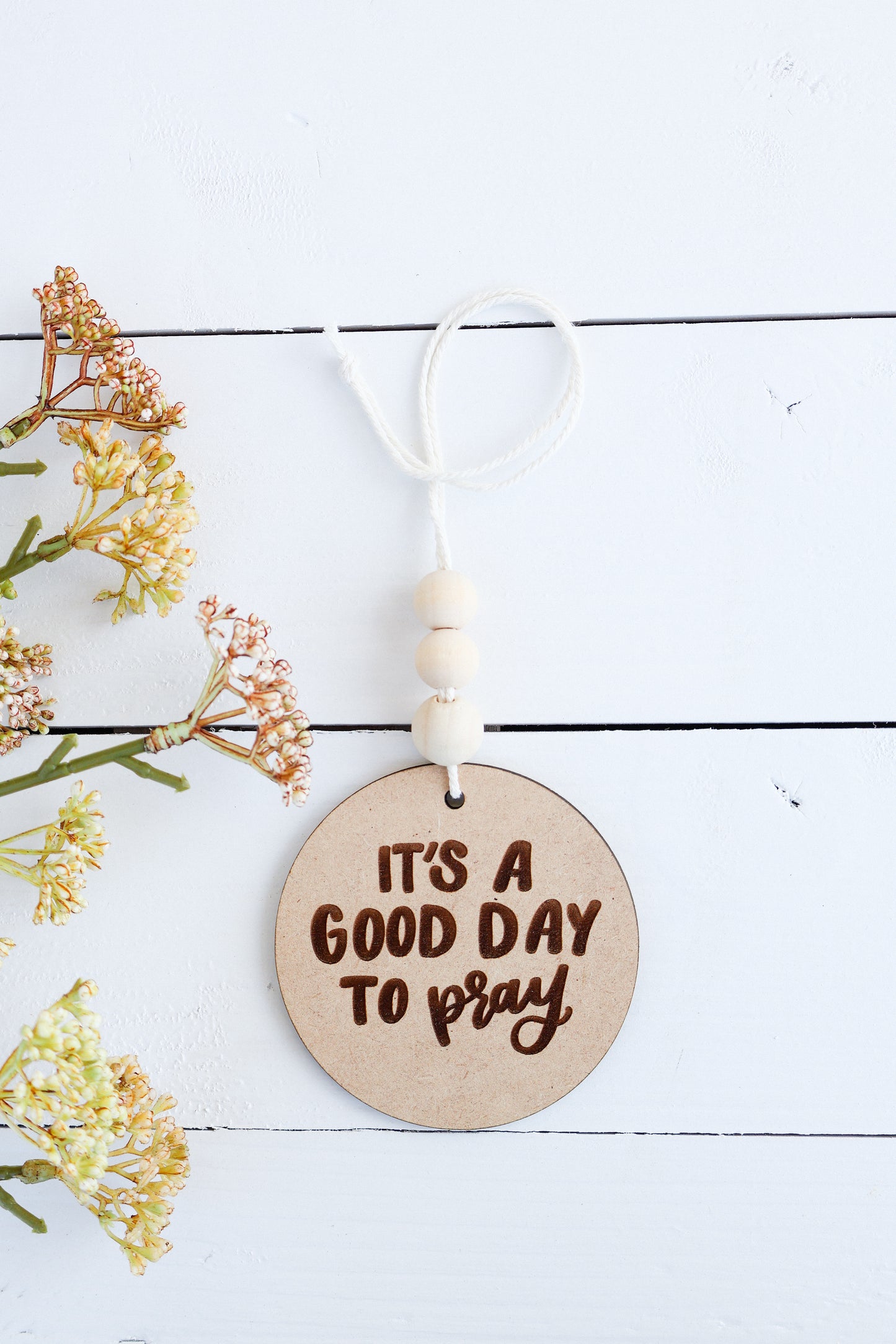 Good day to pray | car charm