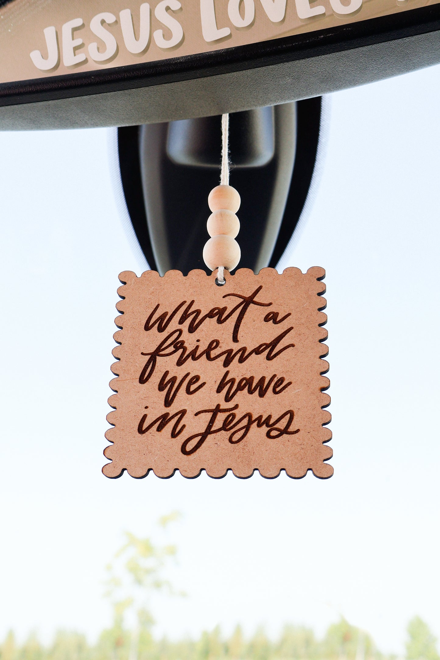 What a friend | Car charm