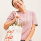 'Today is a good day' Canvas Tote Bag