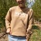 Praise even in the storm | crewneck (Tan)