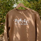 Praise even in the storm | crewneck (Tan)