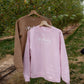 Praise even in the storm | crewneck (Pink)