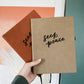 Seek Peace | leather journal notebook