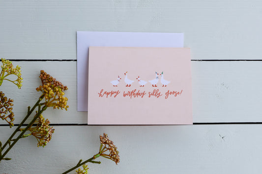 Birthday Goose | Greeting Card