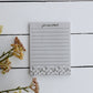 Daisy Meadow | notepad
