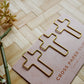 Cross Paper Clips | set of 3