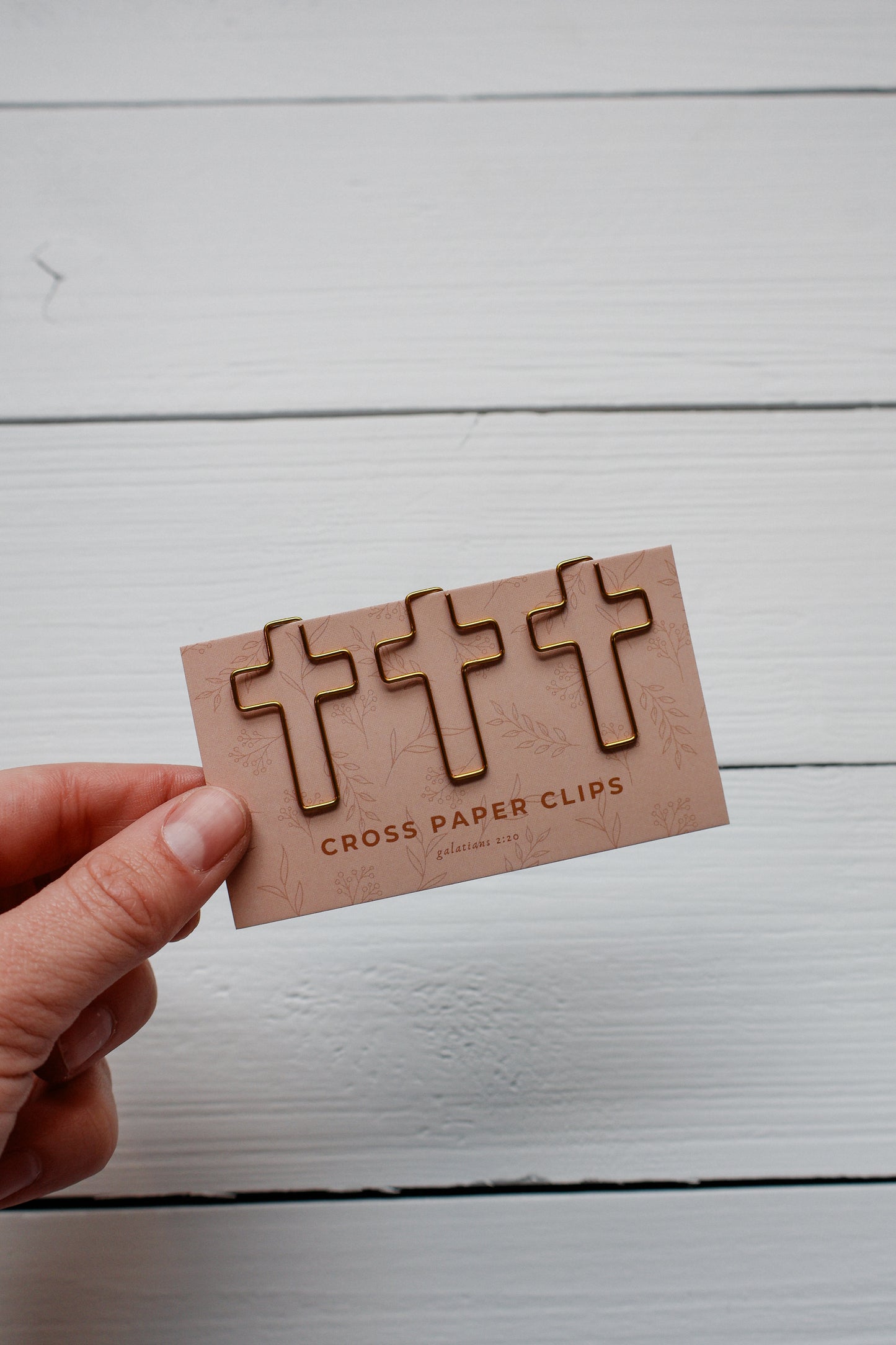 Cross Paper Clips | set of 3