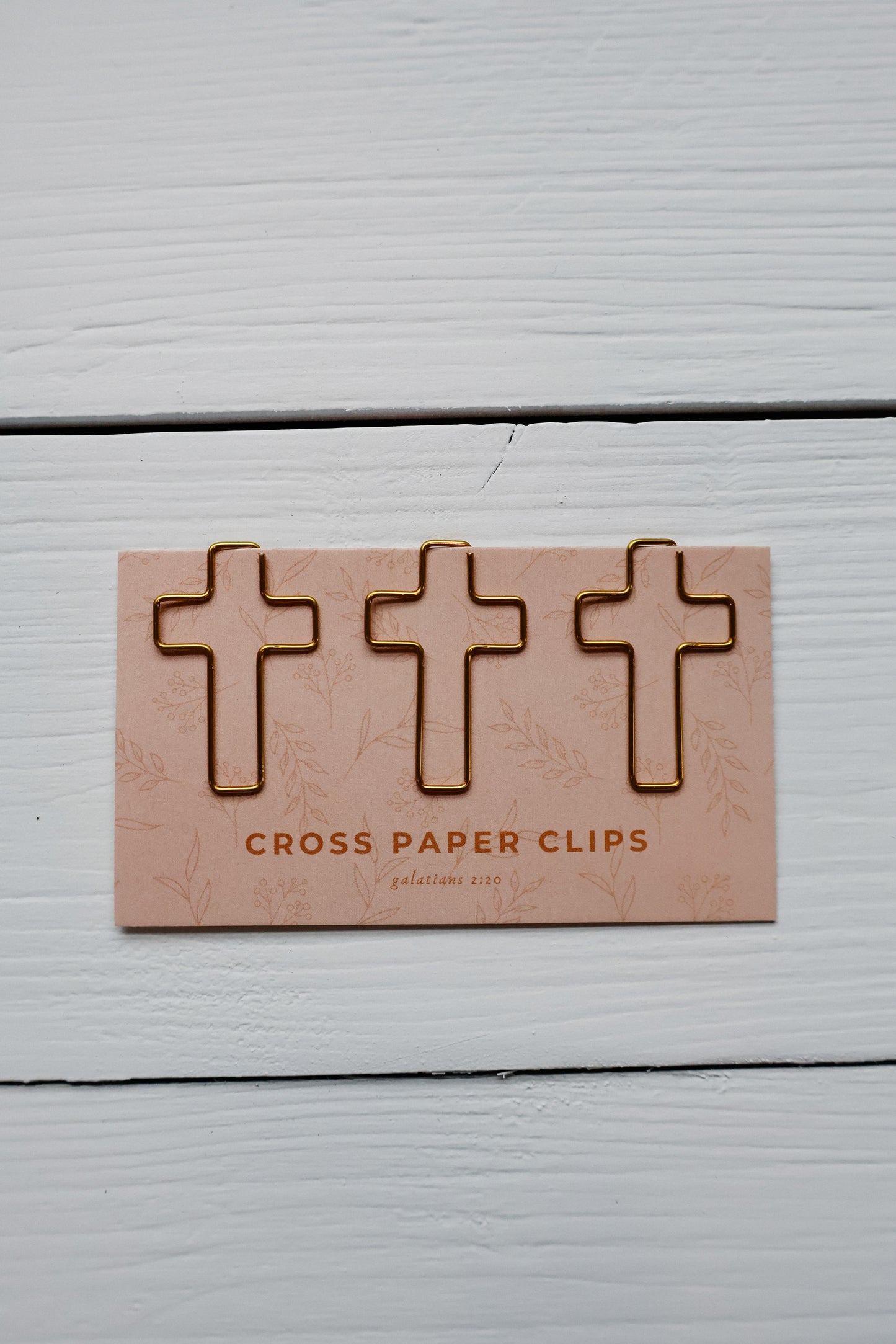Cross Paper Clips | set of 3
