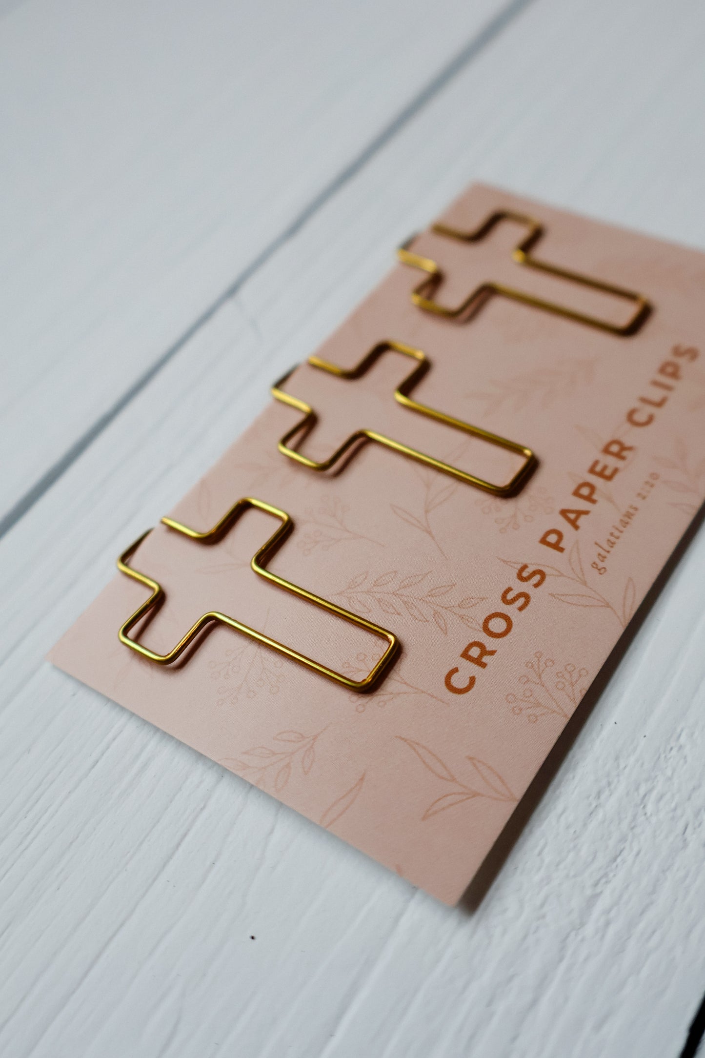 Cross Paper Clips | set of 3