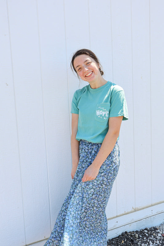 Hope of it all | pocket tee