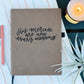 His Mercies are new every morning | leather journal notebook