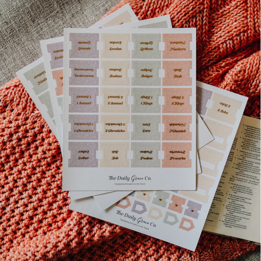 Pastel Floral | Bible Tabs