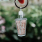 "But first, iced coffee" acrylic keychain